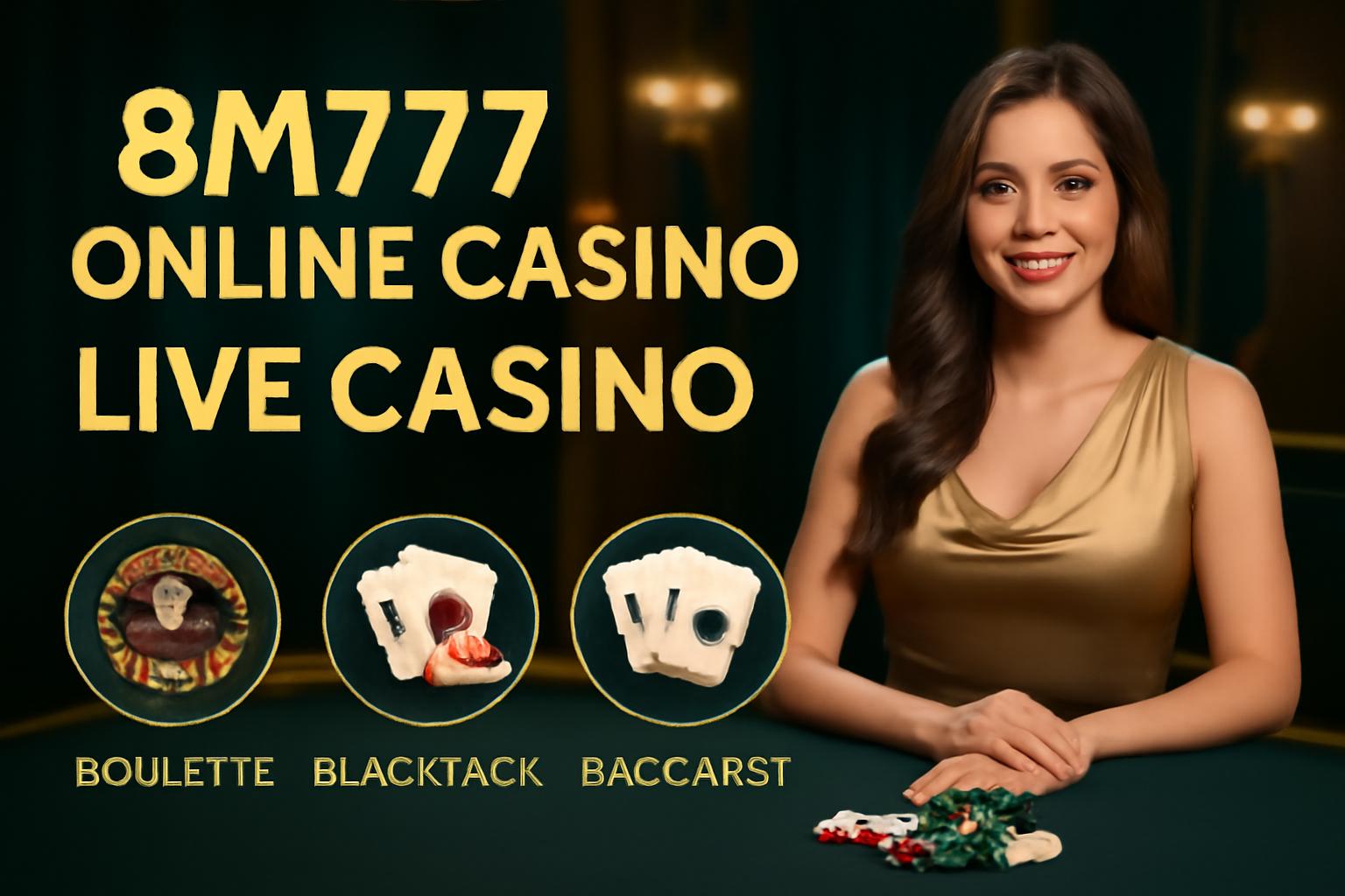 O 8M777 Live Casino lança promoções regularmente